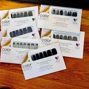 Lot of Sparkly Color Street Nails